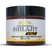 Himalayan Shilajit Gold – 100% Pure - Potent - Vitality Supplement