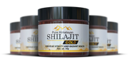 [ Pack of 6 Jars ] Himalayan Shilajit Gold – 100% Pure - Potent - Vitality Supplement
