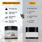 Himalayan Shilajit Gold – 100% Pure - Potent - Vitality Supplement